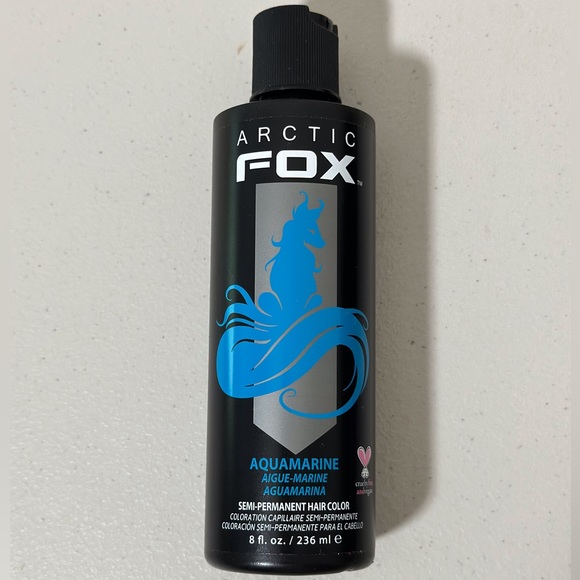 Arctic Fox Vegan and Cruelty-Free Semi-Permanent Hair Color Dye Aquamarine - Picture 1 of 1